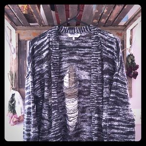 Frayed BKE cardigan